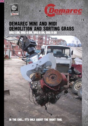 Pinzas de demolición clasificadoras Demarec DRG-9-DN