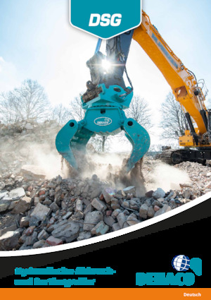 Pinzas de demolición clasificadoras Dehaco DSG250-R