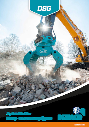 Pinzas de demolición clasificadoras Dehaco DSG250-R