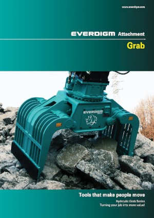 Pinzas de demolición clasificadoras Everdigm EMG08