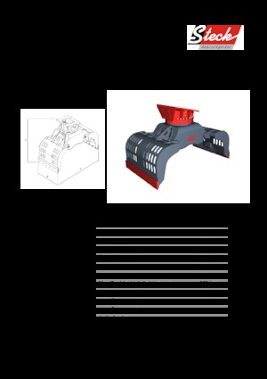Pinzas de demolición clasificadoras Steck G 10