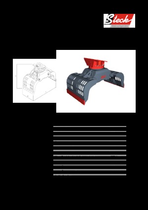 Pinzas de demolición clasificadoras Steck G 16