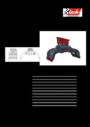 Pinzas de demolición clasificadoras Steck G 4