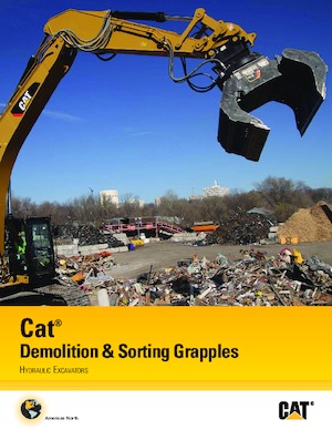 Pinzas de demolición clasificadoras Caterpillar G320B