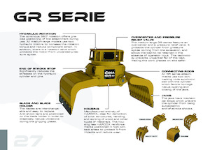 Pinzas de demolición clasificadoras OSA Demolition Equipment GR 1