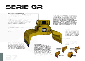 Pinzas de demolición clasificadoras OSA Demolition Equipment GR 1