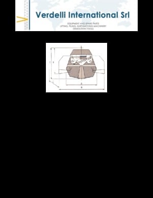 Pinzas de demolición clasificadoras Verdelli M.E.-O. 2/2500