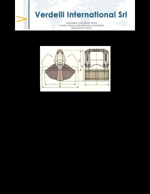 Pinzas de demolición clasificadoras Verdelli M.I.-V. 4/2000