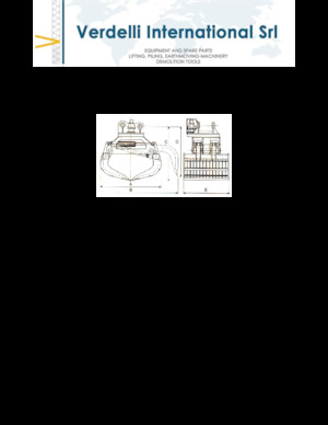 Pinzas de demolición clasificadoras Verdelli M.I.D. 25