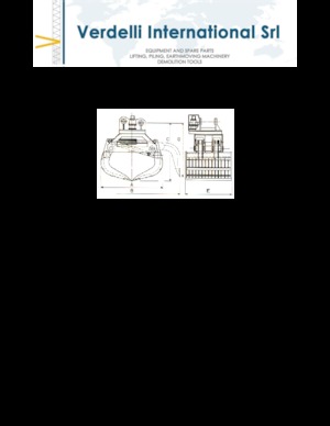 Pinzas de demolición clasificadoras Verdelli M.I.D. 25