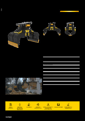 Pinzas de demolición clasificadoras MB Crusher MB-G1000 S4
