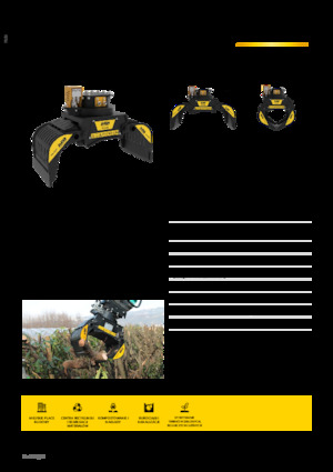 Pinzas de demolición clasificadoras MB Crusher MB-G350 S4