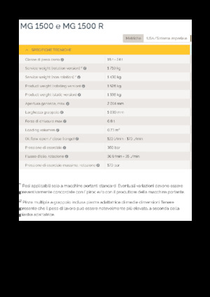 Pinzas de demolición clasificadoras Epiroc MG 1500 R 