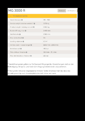 Pinzas de demolición clasificadoras Epiroc MG 3000 R