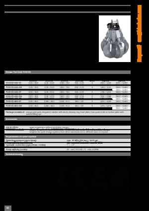 Pinzas de demolición clasificadoras Kinshofer P30VHD-800-5H