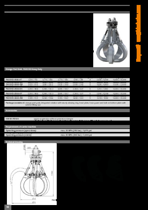 Pinzas de demolición clasificadoras Kinshofer P80VHD-2000-5W