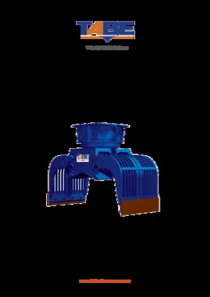 Pinzas de demolición clasificadoras TABE PT 100 