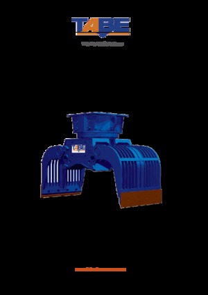 Pinzas de demolición clasificadoras TABE PT 100 