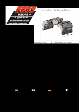 Pinzas de demolición clasificadoras ACDE S1402-ZD