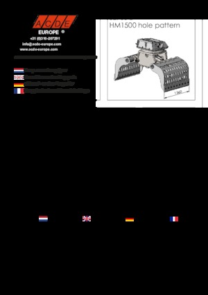 Pinzas de demolición clasificadoras ACDE S2700-D