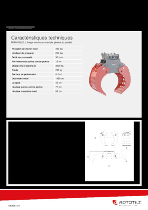 Pinzas de demolición clasificadoras Rototilt® SG2