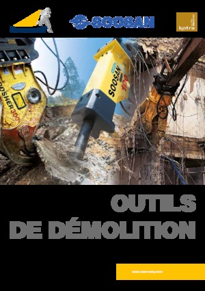 Pinzas de demolición clasificadoras Soosan SRG 200 