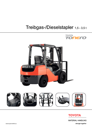 Carretillas elevadoras diesel Toyota 02-8 FDKF 20 