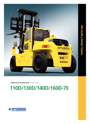 Carretillas elevadoras diesel Hyundai 110 D 7 E