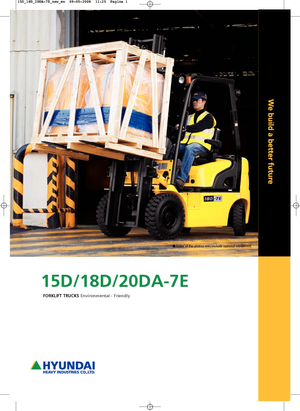 Carretillas elevadoras diesel Hyundai 18D-7E