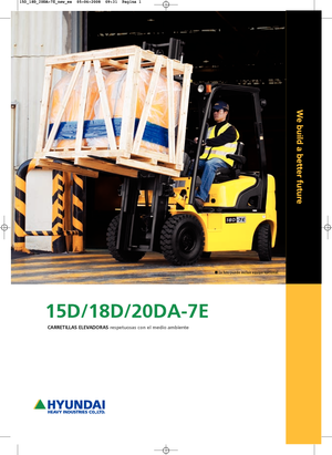 Carretillas elevadoras diesel Hyundai 18D-7E