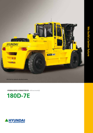 Carretillas elevadoras diesel Hyundai 180 D 7 E