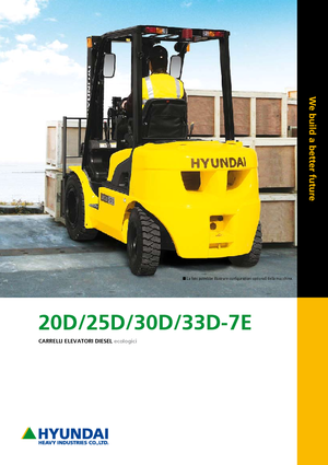 Carretillas elevadoras diesel Hyundai 25 D 7 E