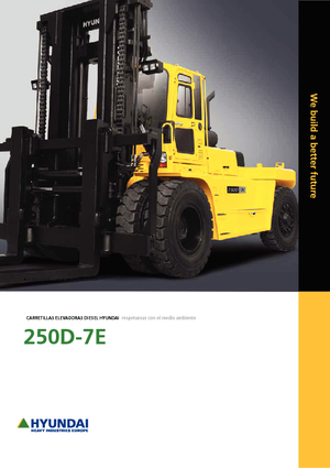 Carretillas elevadoras diesel Hyundai 250 D 7 E