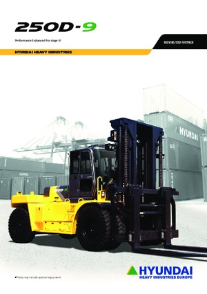 Carretillas elevadoras diesel Hyundai 250 D 9