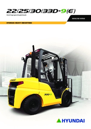 Carretillas elevadoras diesel Hyundai 25D-9E