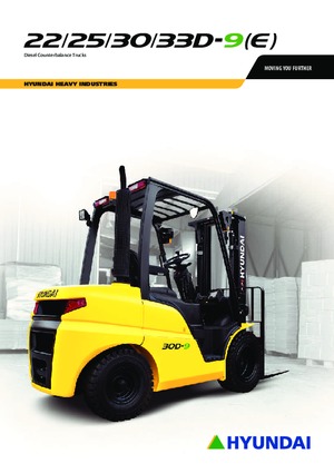 Carretillas elevadoras diesel Hyundai 25D-9E