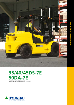 Carretillas elevadoras diesel Hyundai 45 DS 7 E