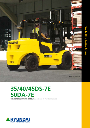 Carretillas elevadoras diesel Hyundai 45 DS 7 E