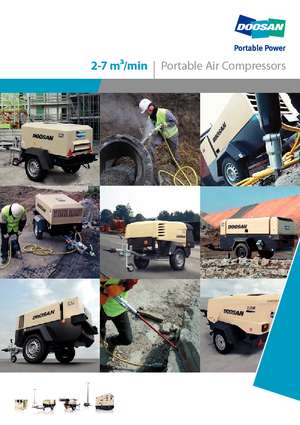 Compresores Portátiles - Diesel, Eléctr., Gasolina Doosan 7/41 