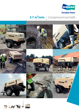 Compresores Portátiles - Diesel, Eléctr., Gasolina Doosan 7/41 