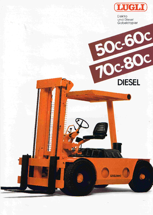 Carretillas elevadoras diesel Lugli 80 C