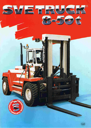 Carretillas elevadoras frontales diesel SVETRUCK 18120-36