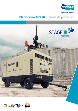 Compresores Portátiles - Diesel, Eléctr., Gasolina Doosan 9/275