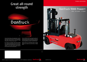 Carretillas elevadoras diesel DanTruck 9696 Power +