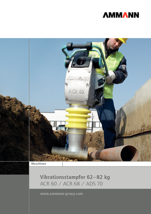 Apisonadores a gasolina y diesel Ammann ATR 60 C