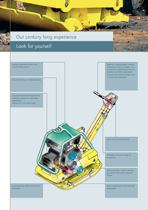 Planchas vibratorias reversibles Ammann AVP 2620