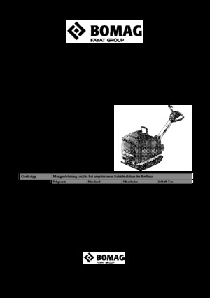 Planchas vibratorias reversibles Bomag BPR 50/55 D