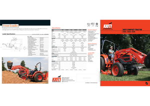 Tractores de uso municipal Kioti CK 35