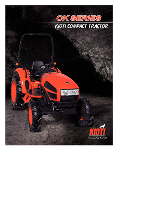 Tractores de uso municipal Kioti CK 27