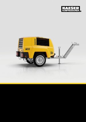 Compresores Portátiles - Diesel, Eléctr., Gasolina Kaeser Mobilair M 20 PE